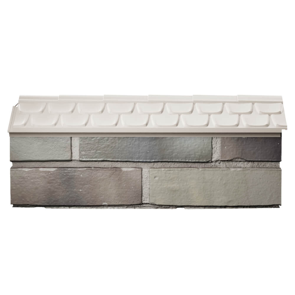 Парапет Zking Эльбрус Бежевый с посадкой на 0.5 кирпича (130мм)